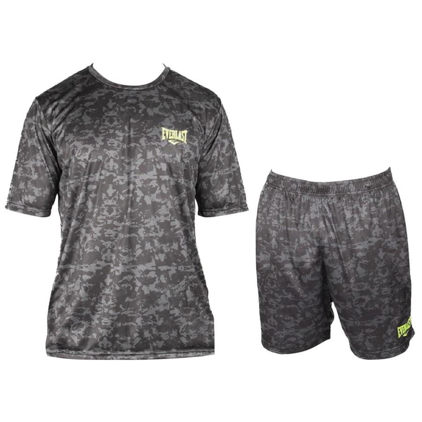 Kit Camiseta Everlast Esporte + Bermuda Everlast - Masculino - Foto 1