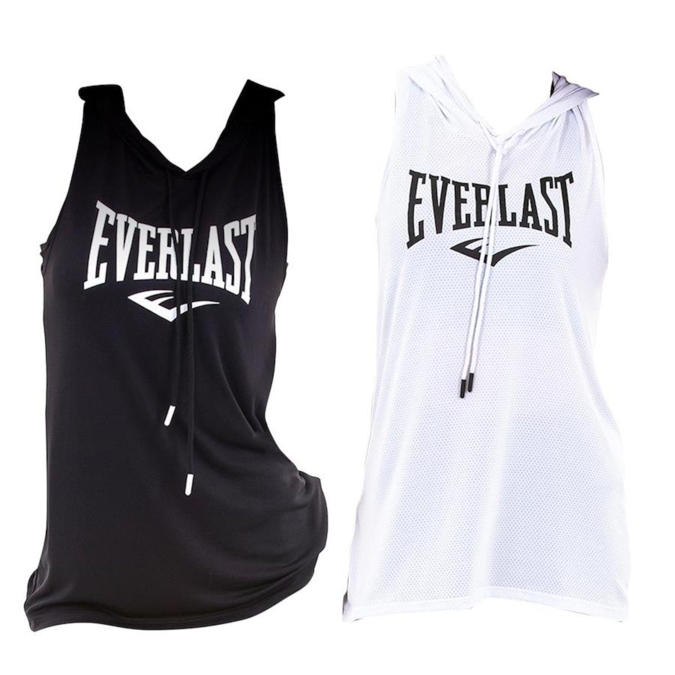 Kit de Camiseta Regata com Capuz Everlast - Feminina - 2 unidades - Foto 1