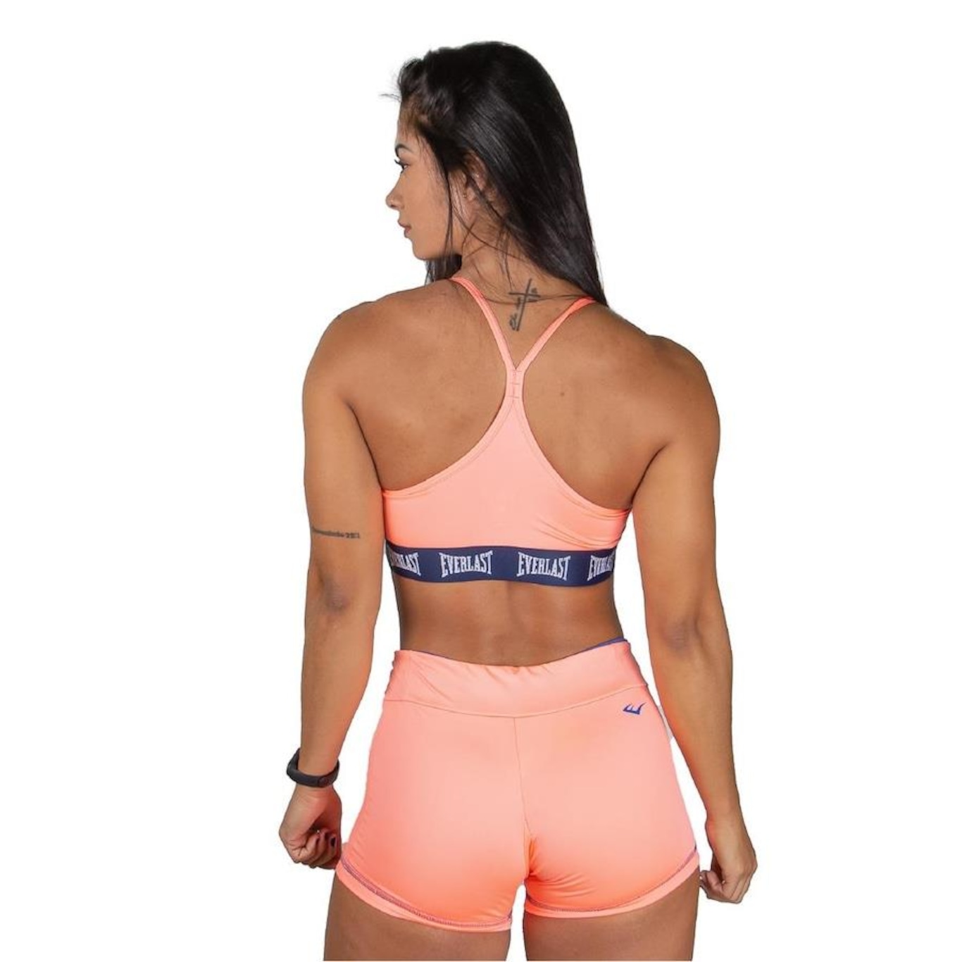 Kit Top Everlast Ever Cross + Short Everlast - Feminino - Foto 2