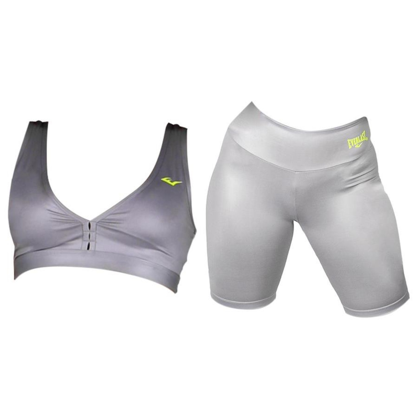 Kit Top Everlast Every Day + Bermuda Everlast - Feminino - Foto 1