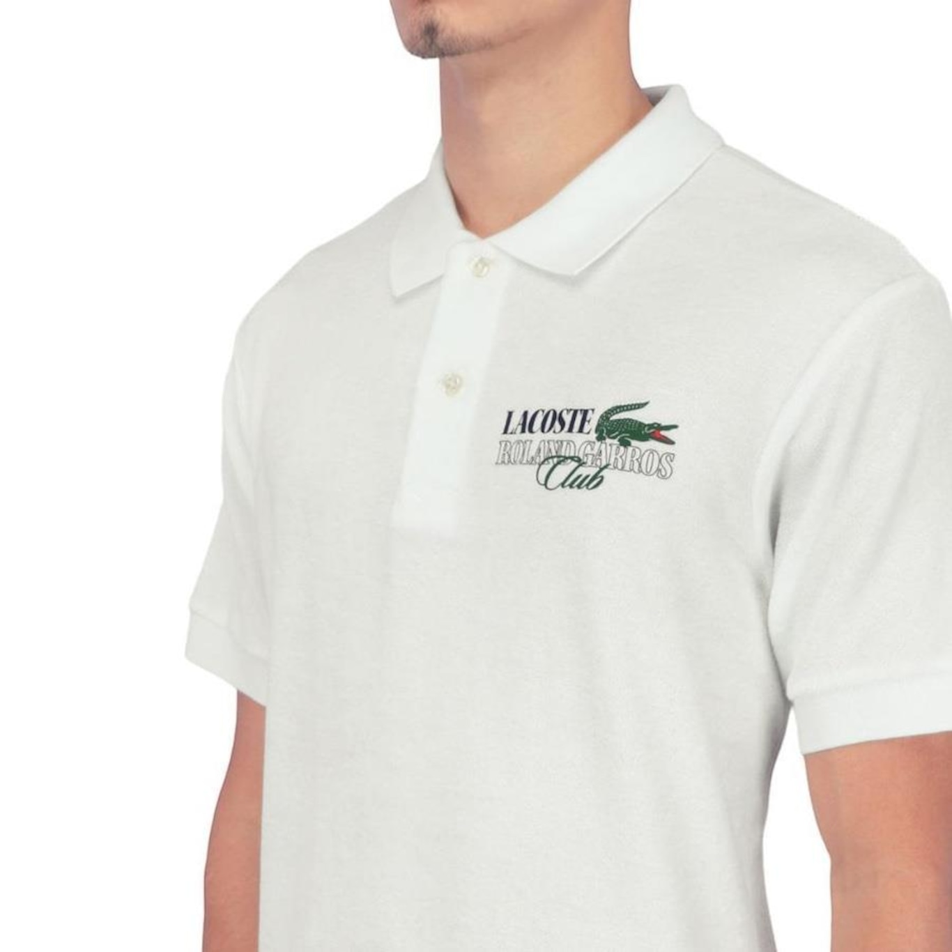 Camisa Polo Lacoste Roland Garros Club - Masculina - Foto 3