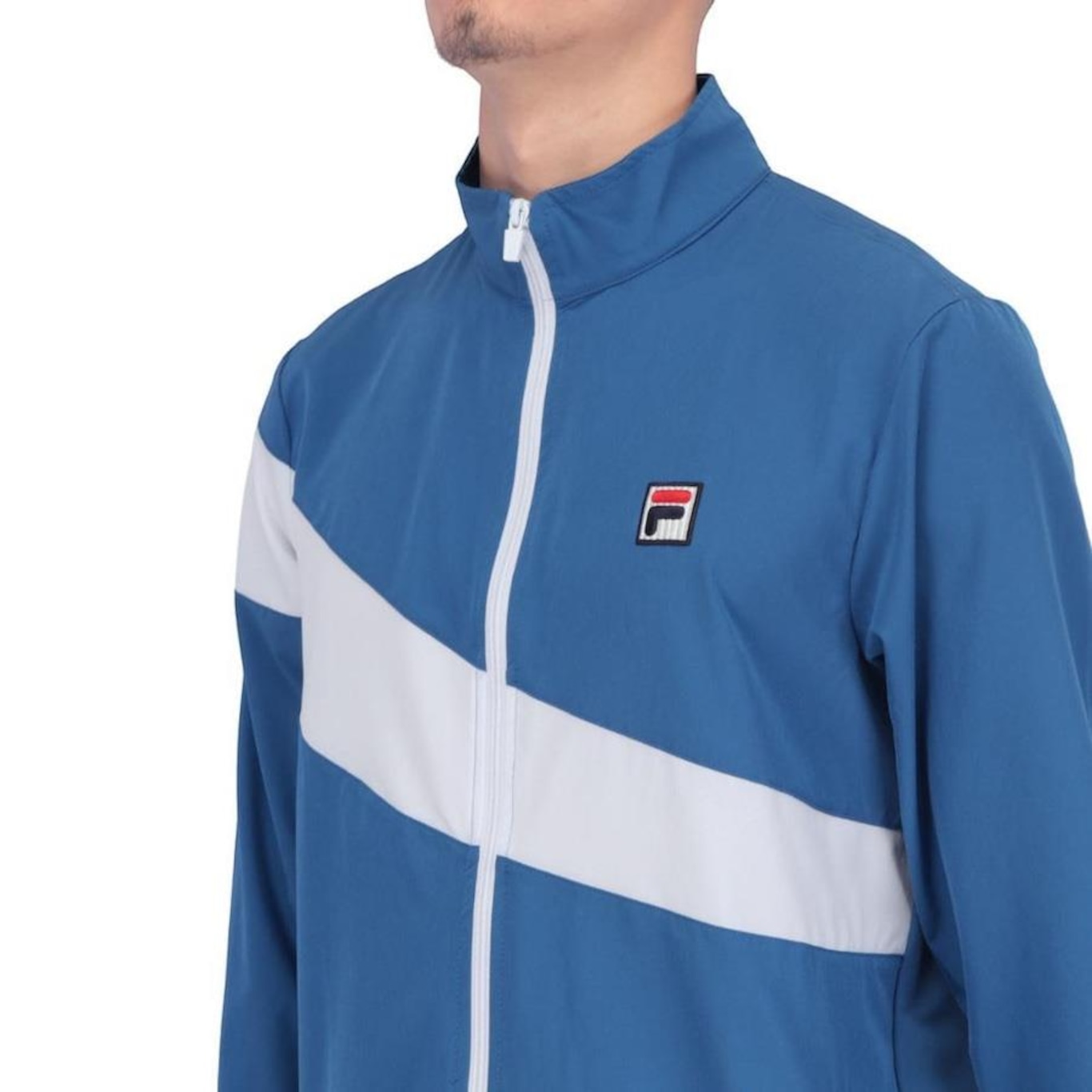 Jaqueta sem Capuz Fila Flag - Masculina - Foto 3