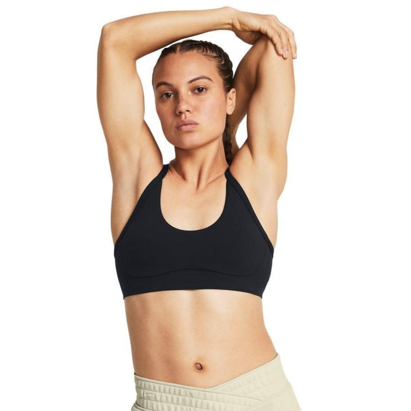 Top Fitness Under Armour Bralette - Feminino - Foto 1