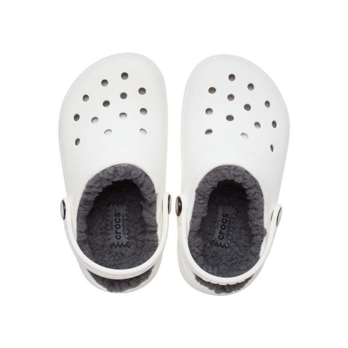 Sandália Crocs Classic Lined Clog - Infantil - Foto 5