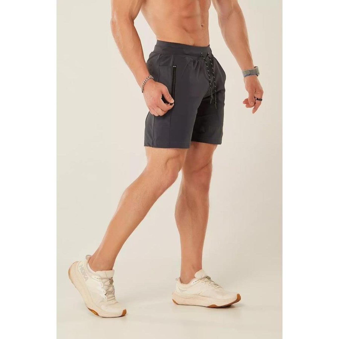 Shorts Army Eco Tech Jogger - Masculino - Foto 3