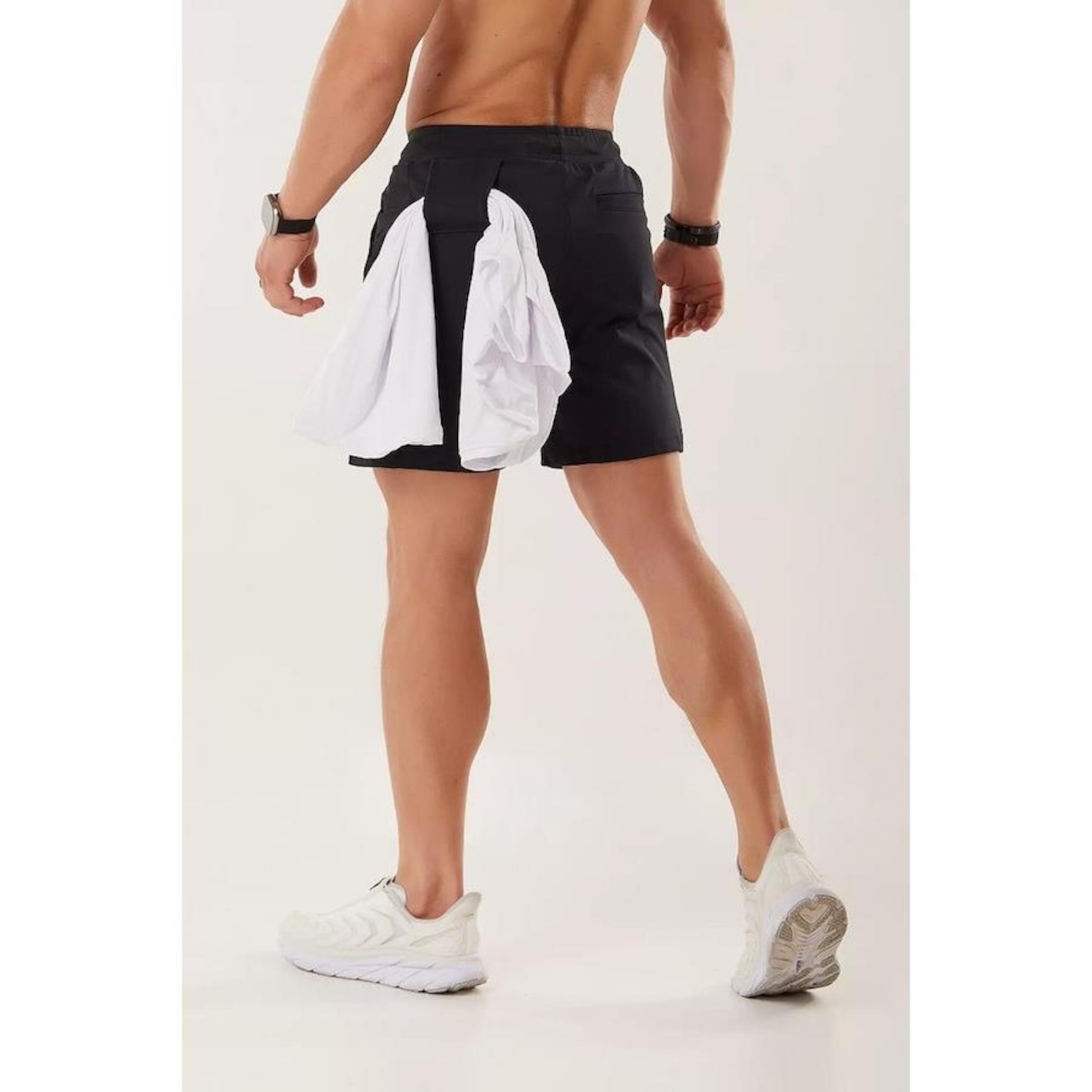 Shorts Army Eco Tech Jogger - Masculino - Foto 5