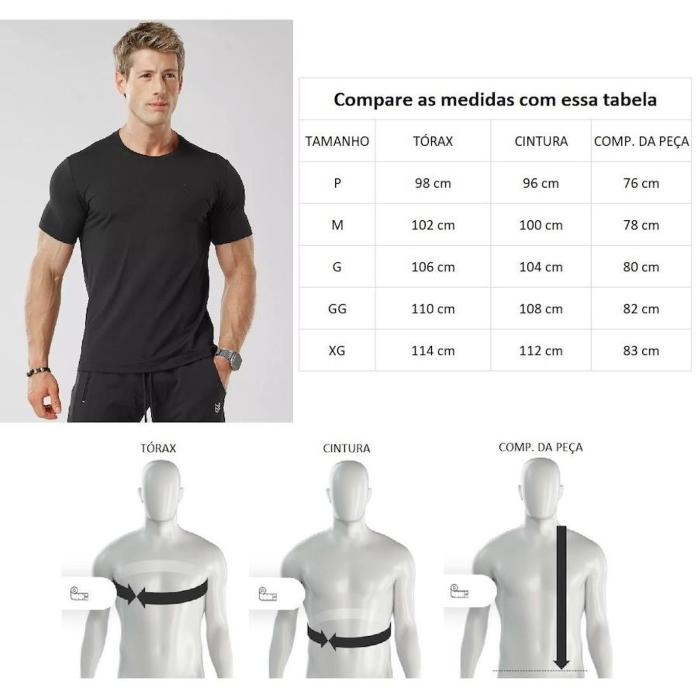 Camiseta Army Tech Modal - Masculina - Foto 6