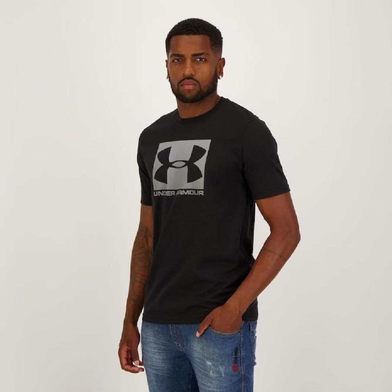 Camiseta Under Armour Boxed Sportstyle - - Foto 4