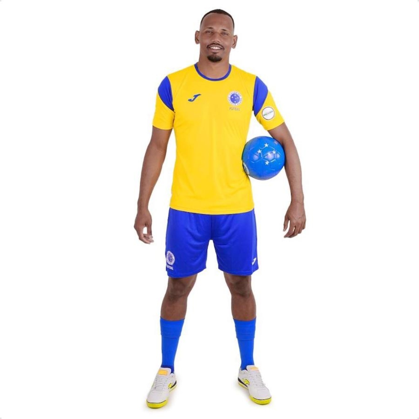 Conjunto de Goleiro do Cruzeiro Futsal 24 S/Nº Joma - Masculino - Foto 3