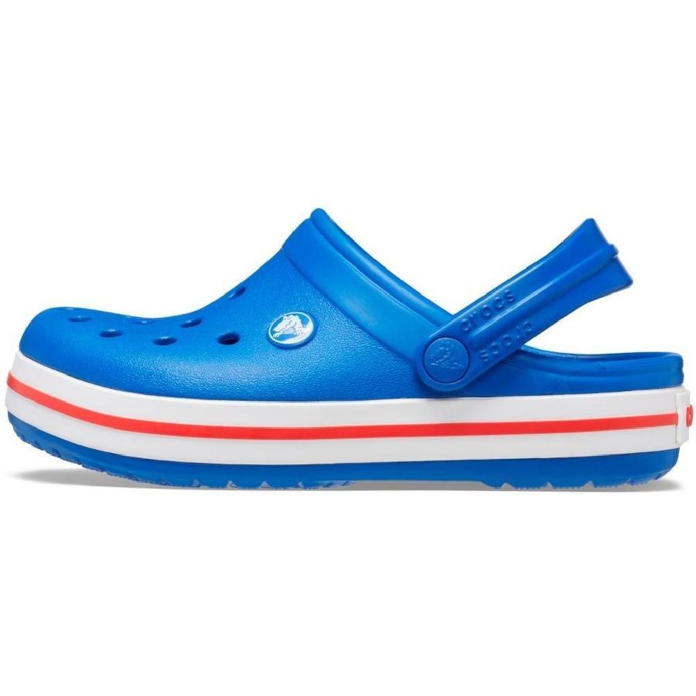 Sandália Crocs Crocband Clog Kidst - Infantil - Foto 3