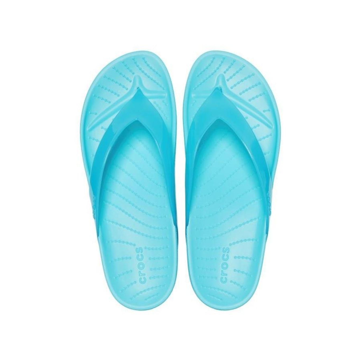 Chinelo Crocs Splash Shine Flip Neptune - Feminino - Foto 5