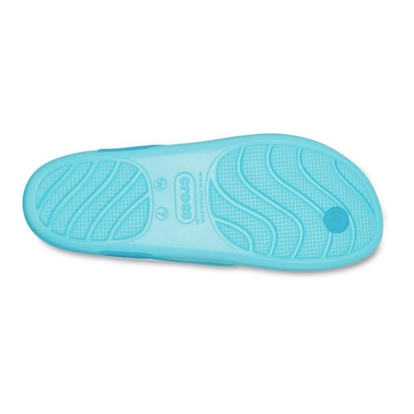 Chinelo Crocs Splash Shine Flip Neptune - Feminino - Foto 6