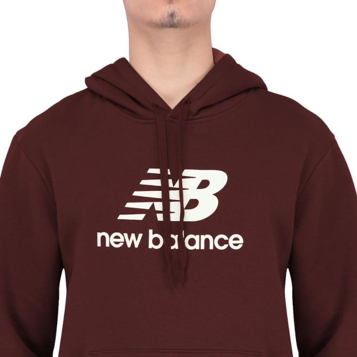 Blusão de Moletom com Capuz New Balance Essentials - Masculino - Foto 2