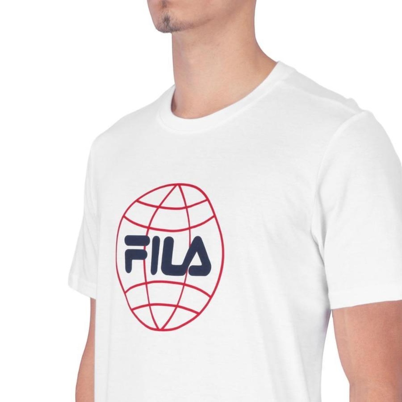 Camiseta Fila Worldwide - Masculina - Foto 3