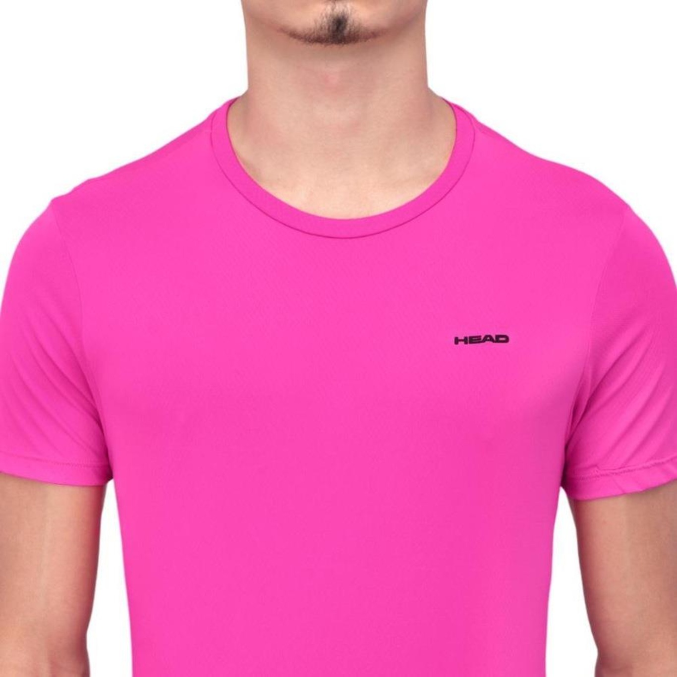 Camiseta Head Poliamida Square Lateral Rosa - Foto 2