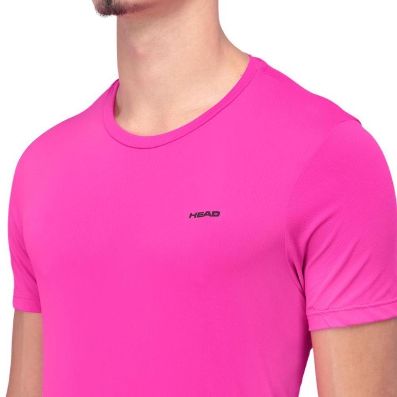 Camiseta Head Poliamida Square Lateral Rosa - Foto 3