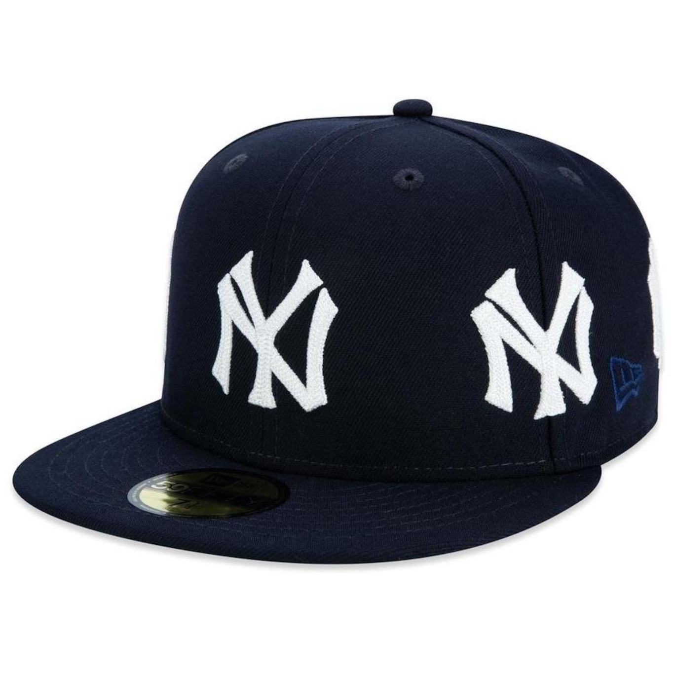 Bone New Era 59Fifty New York Yankees Logo History - Masculino - Foto 1