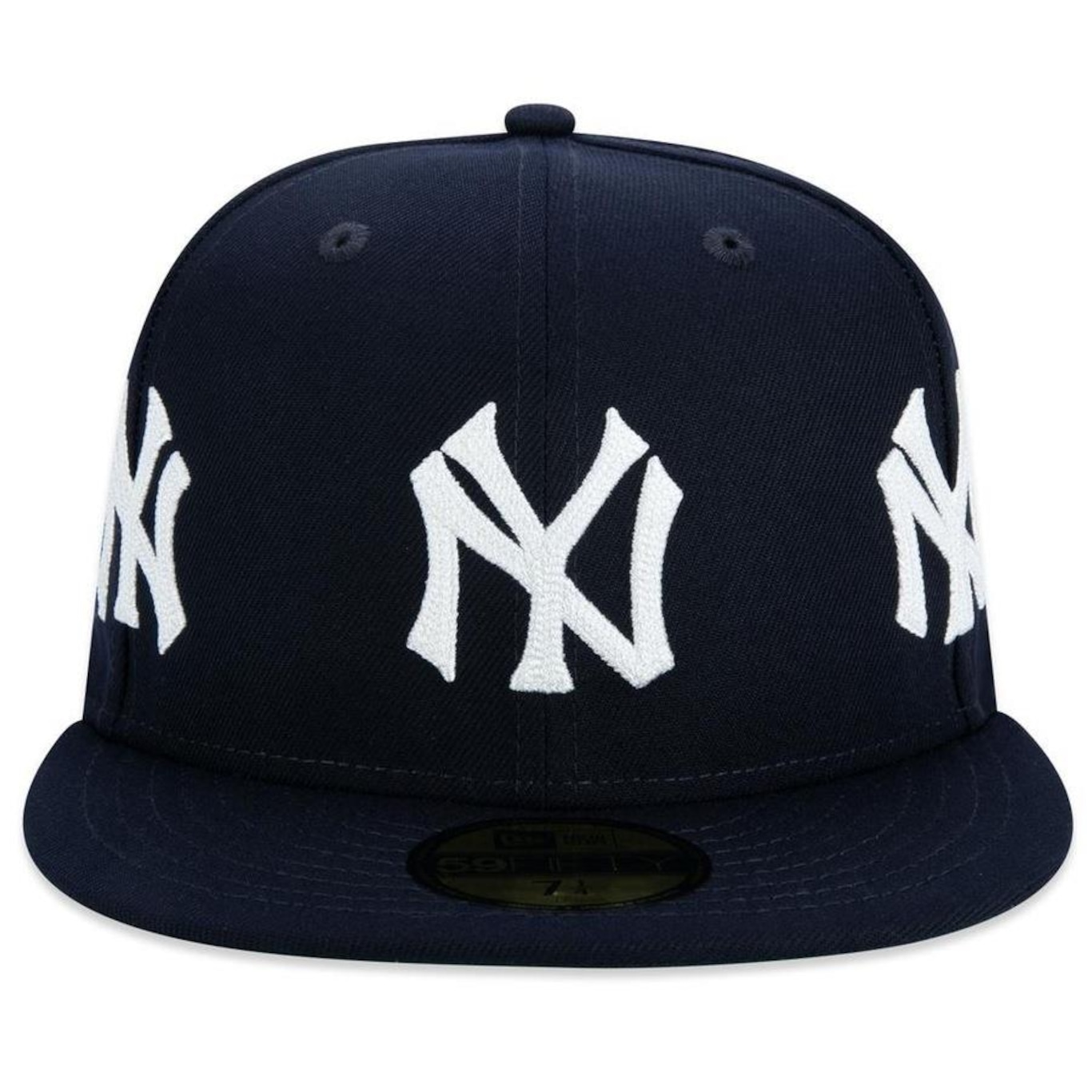 Bone New Era 59Fifty New York Yankees Logo History - Masculino - Foto 3