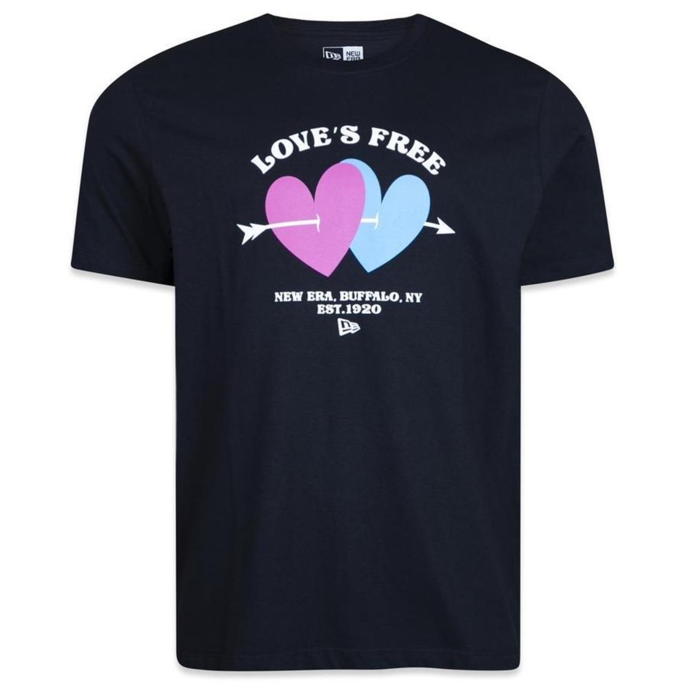 Camiseta New Era Regular Love´S Free - Masculina - Foto 1