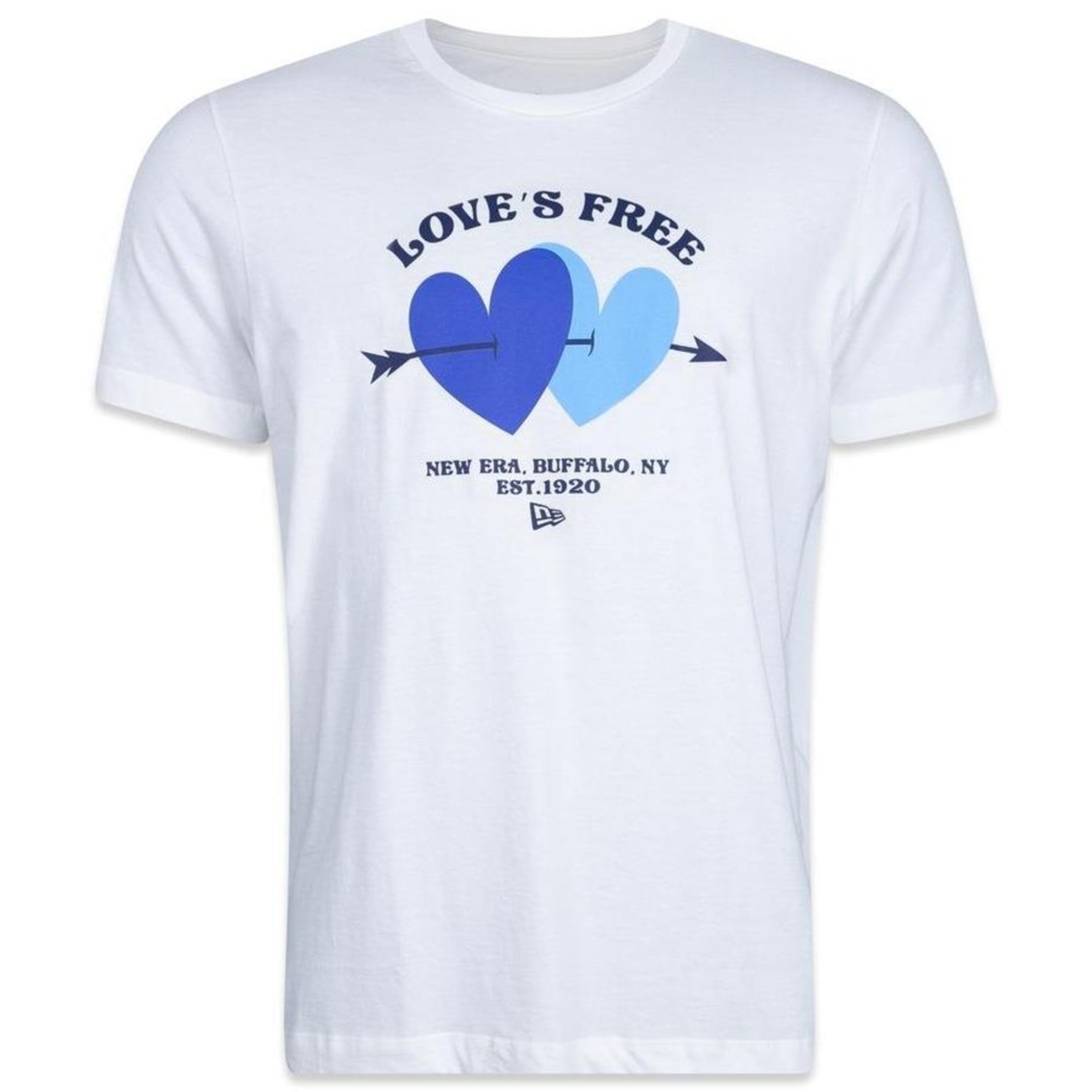 Camiseta New Era Regular Love´S Free - Masculina - Foto 1