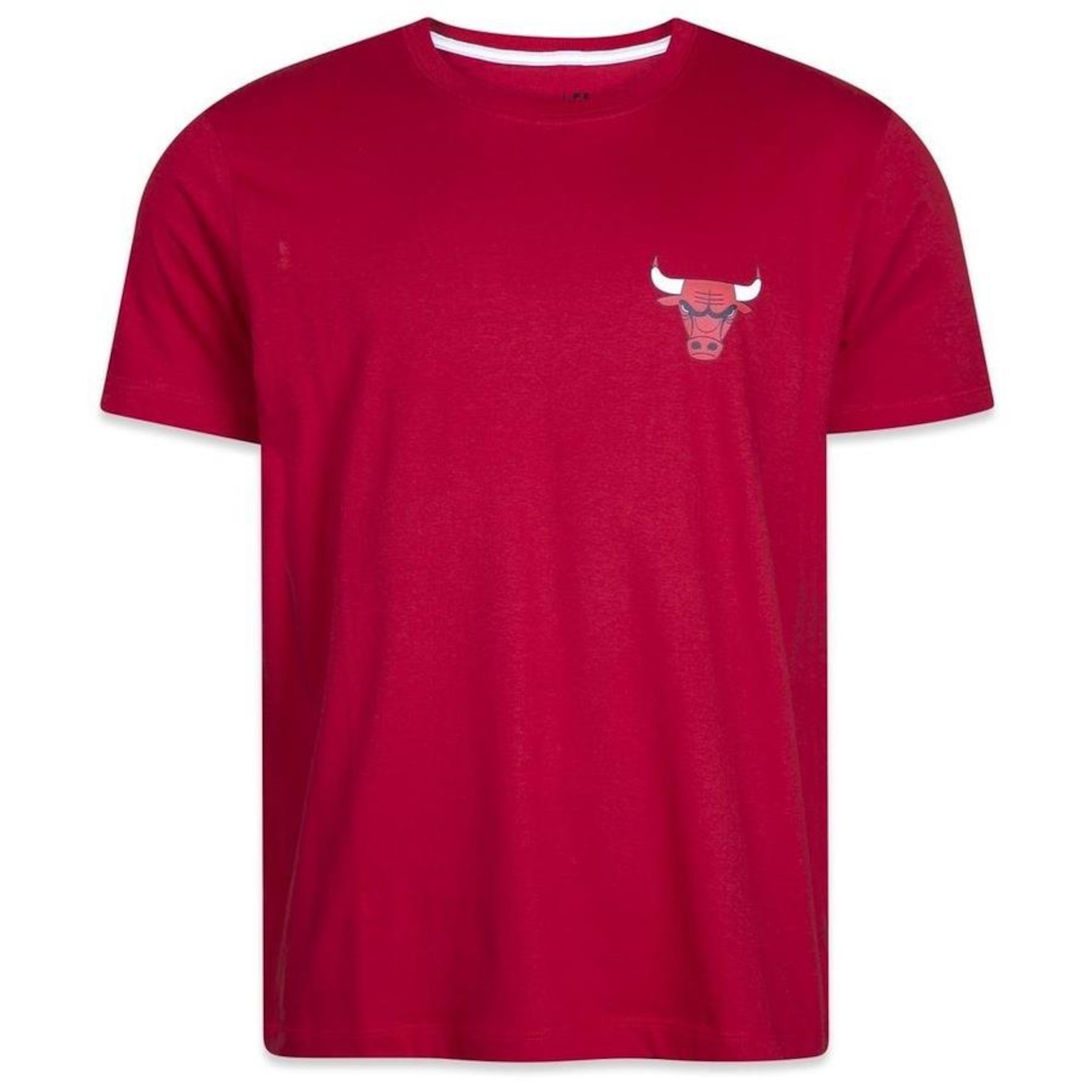 Camiseta New Era Regular Chicago Bulls Core Nba - Masculina - Foto 1