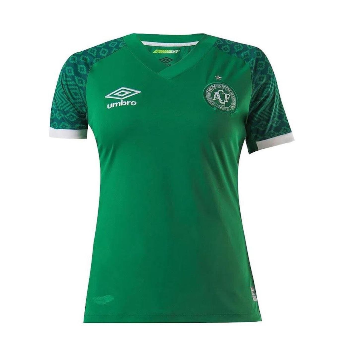 Camisa da Chapecoense Of. 1 2021 Umbro - Feminina - Foto 1