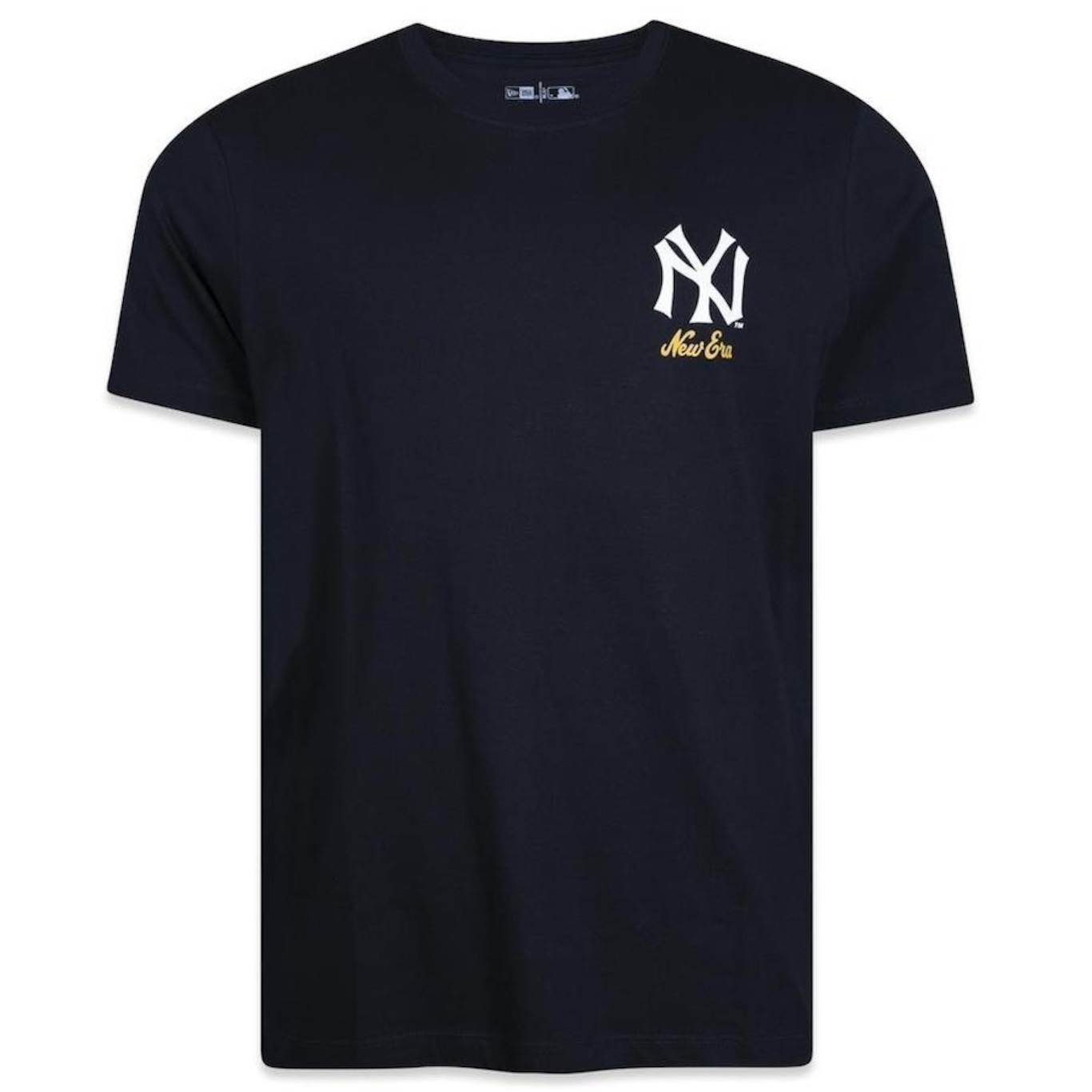 Camiseta New Era Regular New York Yankees Logo History - Masculina - Foto 1