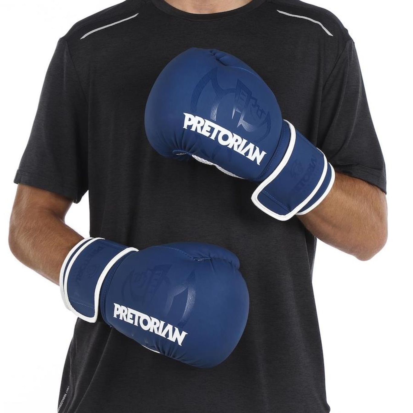 Kit Luvas de Boxe e Muay Thai Pretorian Fx2 + Bandagem + Bucal - Foto 2