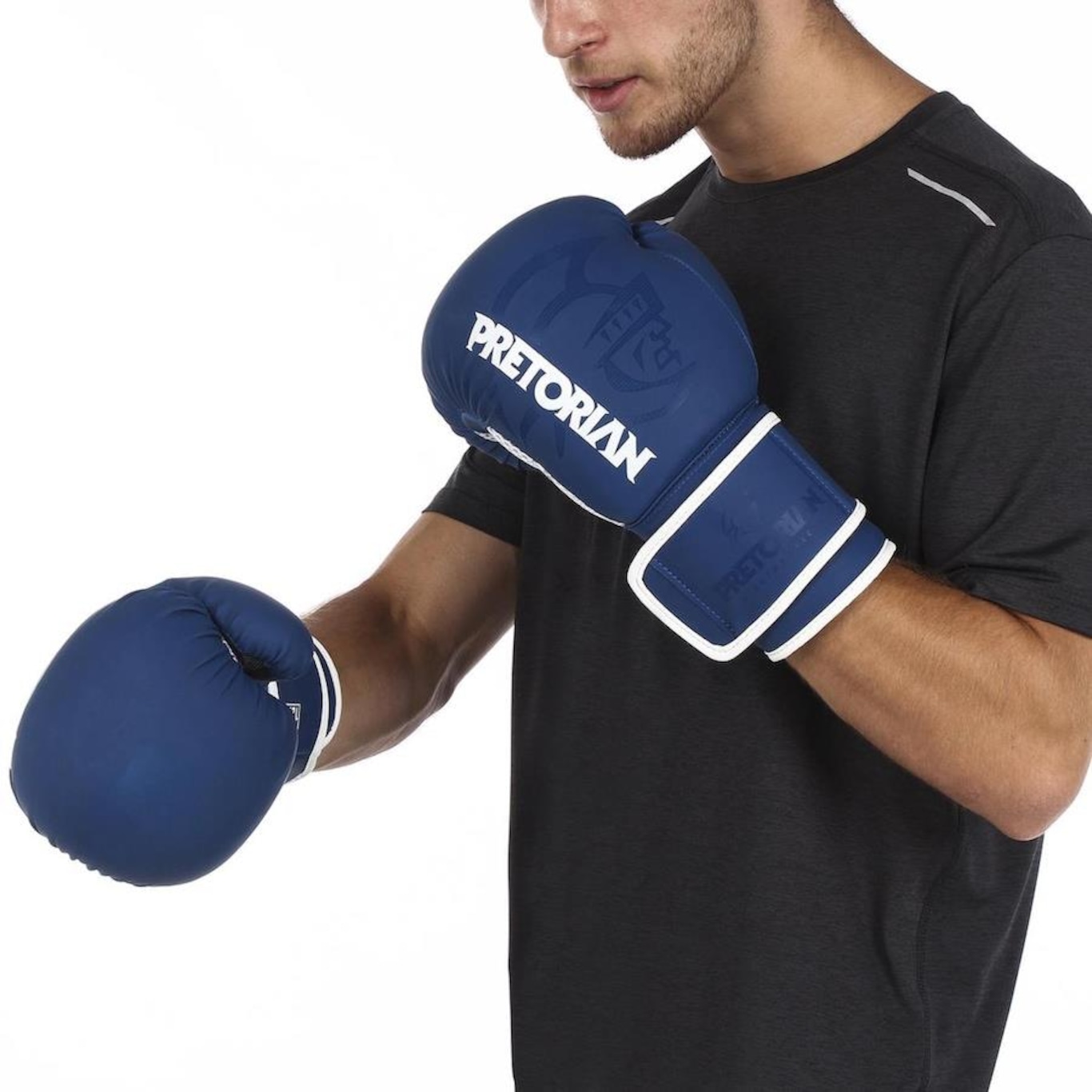 Kit Luvas de Boxe e Muay Thai Pretorian Fx2 + Bandagem + Bucal - Foto 3