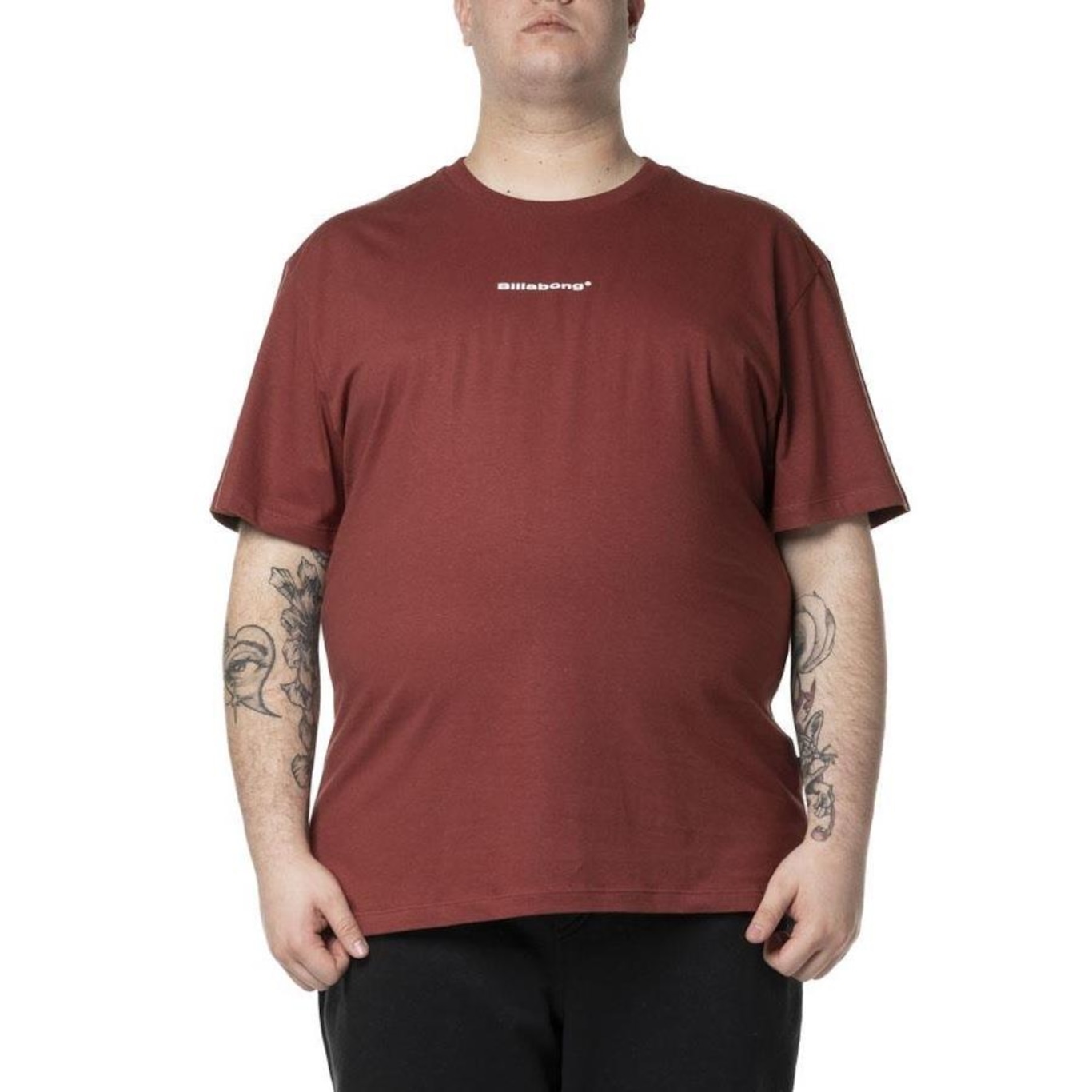 Camiseta Billabong Smitty Plus Size - Masculina - Foto 1