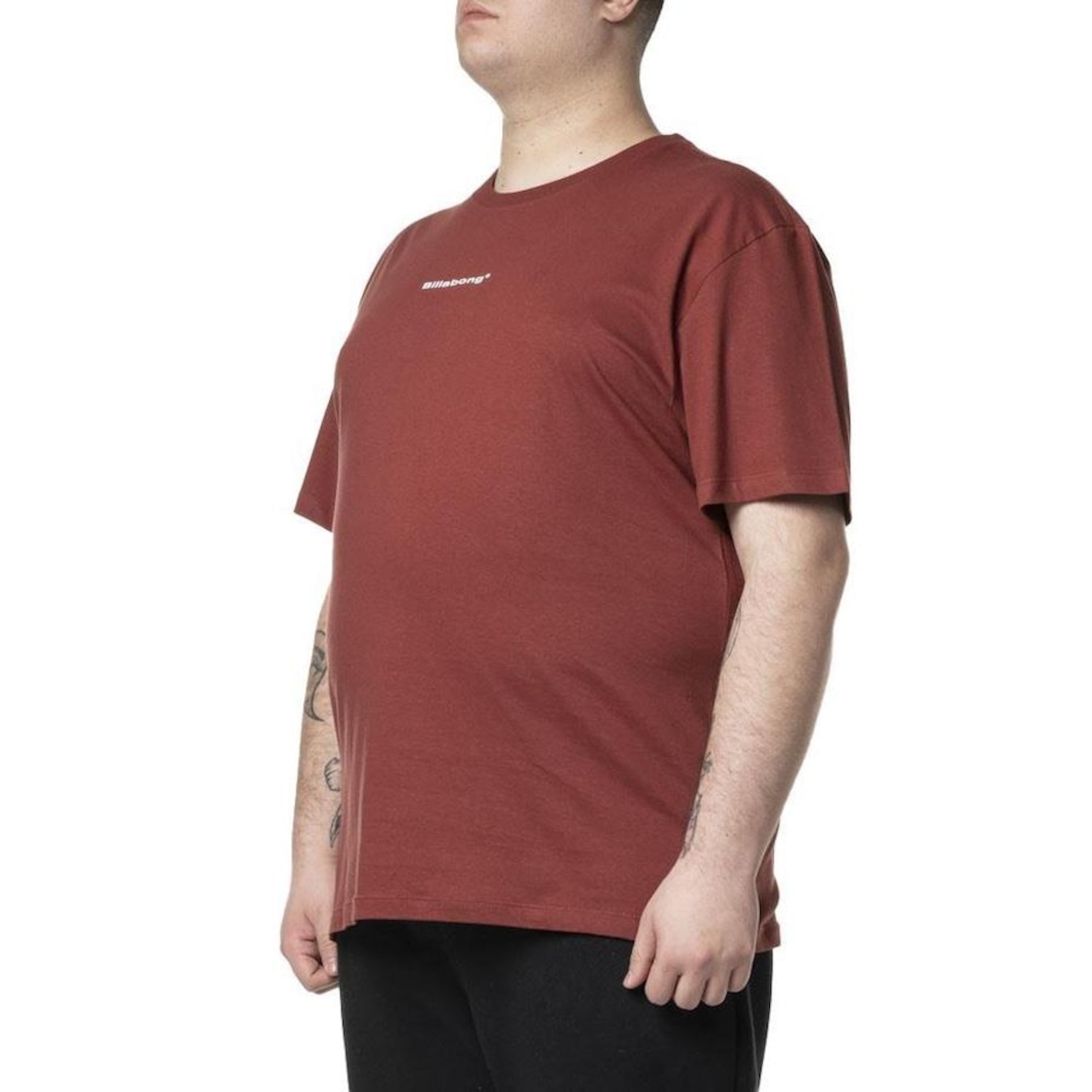 Camiseta Billabong Smitty Plus Size - Masculina - Foto 3