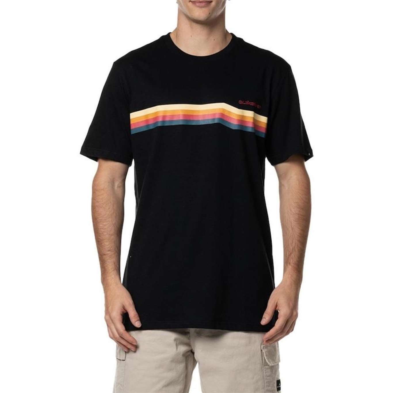 Camiseta Quiksilver Retrospect - Masculina - Foto 1