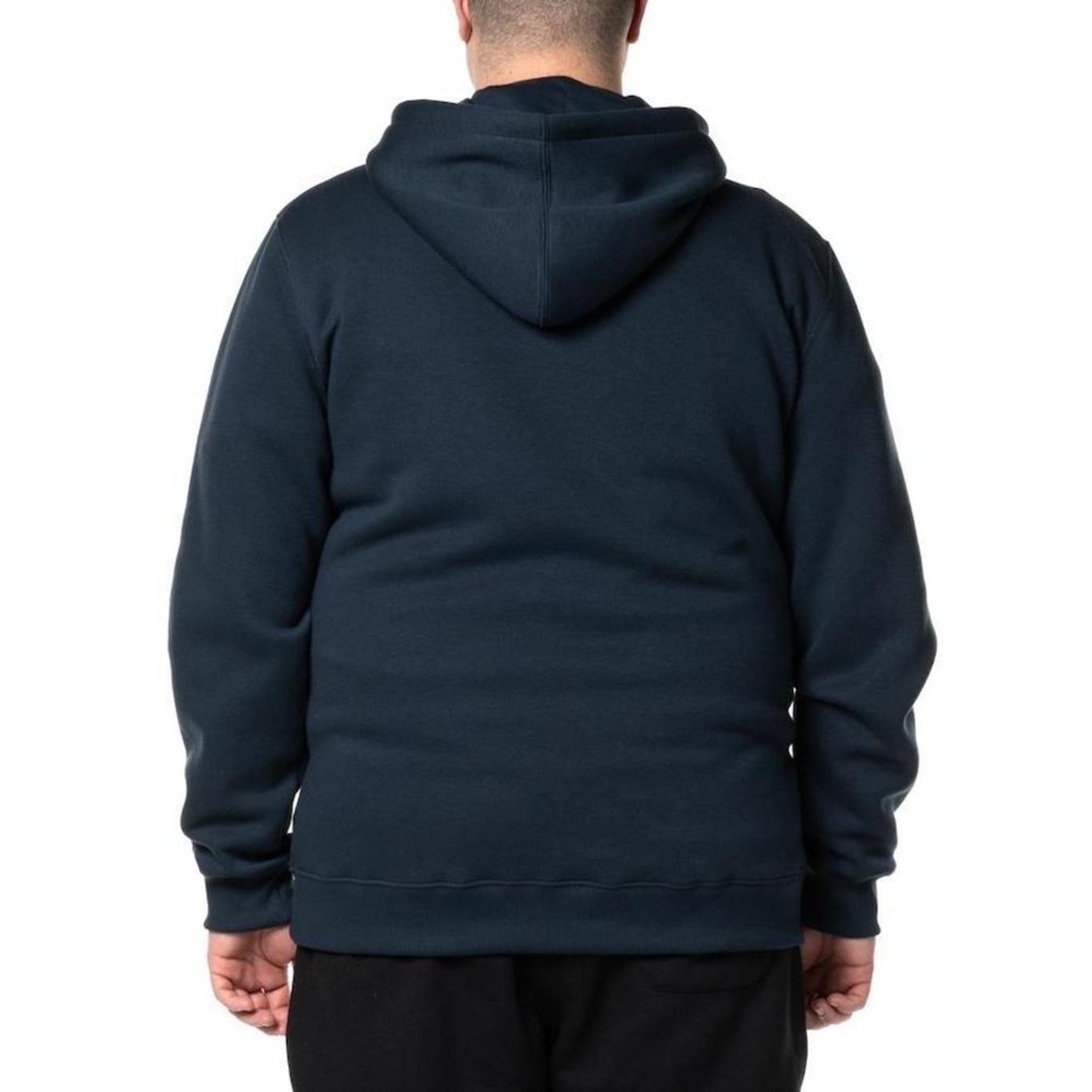 Blusão de Moletom Quiksilver Canguru Omni Font Plus Size - Masculino - Foto 2