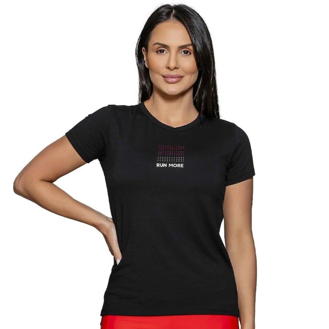 Camiseta Run More T-Shirt Graphic - Feminina - Foto 1