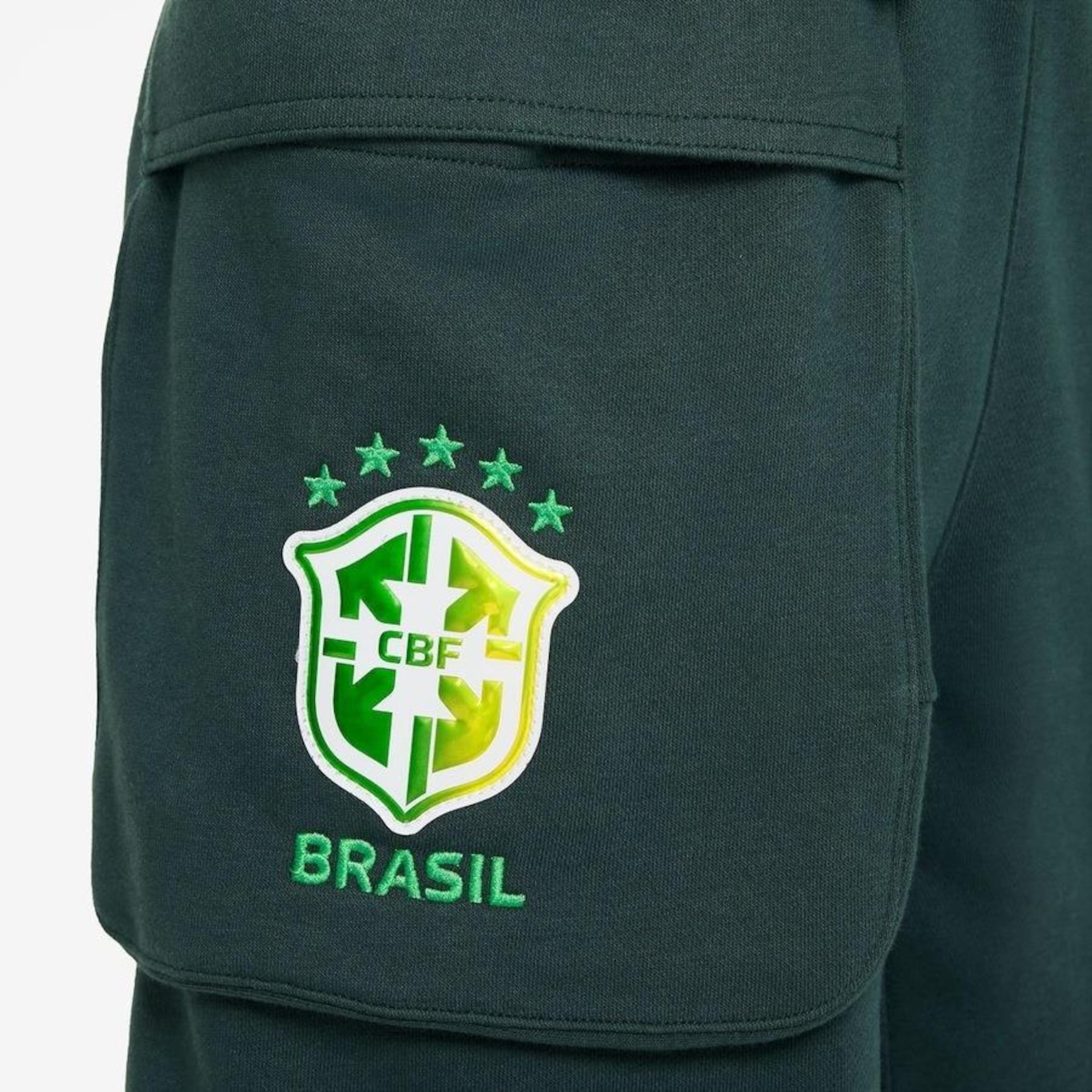 Short Nike Sportswear Brasil Club - Infantil - Foto 3