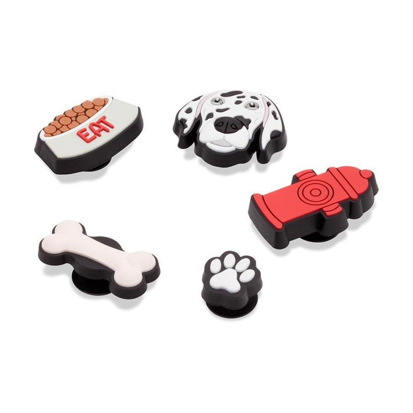 Kit Jibbitz? Crocs Quem Deixou os Cachorros Saírem Pack com 5 Peças - Foto 2