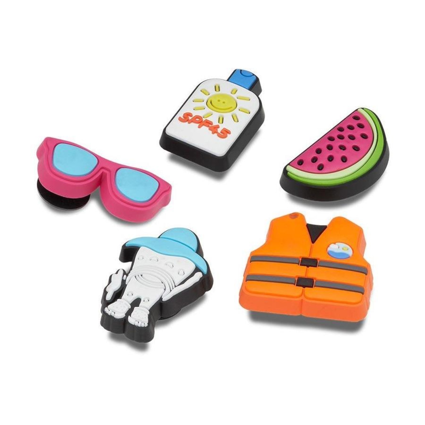 Kit Jibbitz? Crocs Dia no Lago Pack com 5 Peças - Foto 2