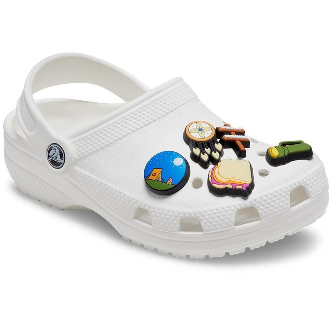 Kit Jibbitz? Crocs Acampamento Nostálgico Pack com 5 Peças - Foto 3