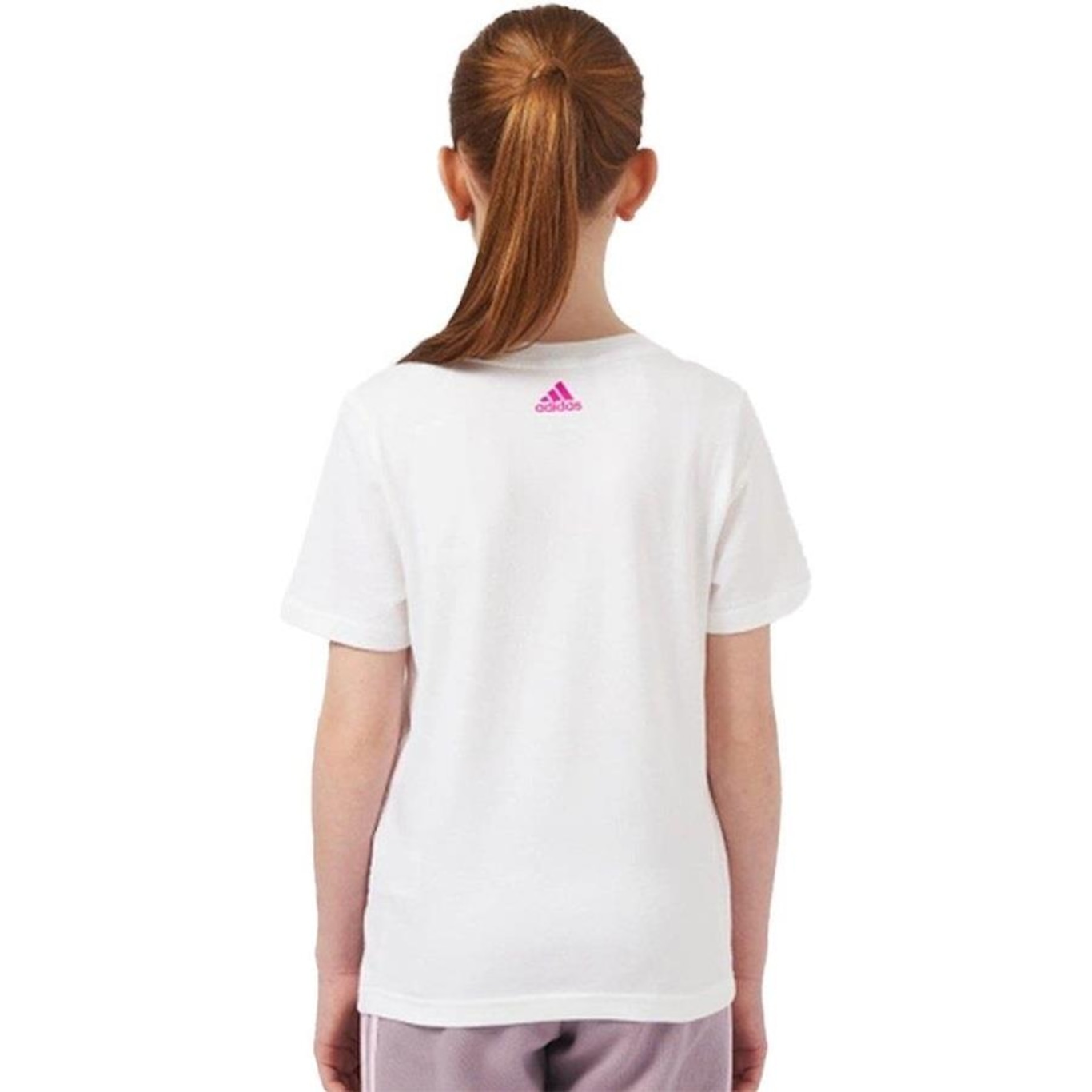 Camiseta adidas Linear Logo - Infantil - Foto 2