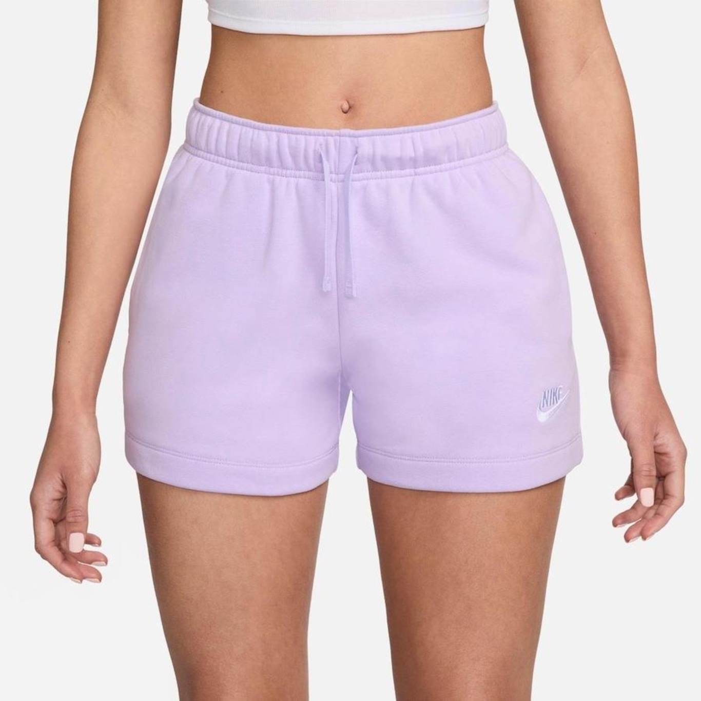 Short Nike Sportswear Club Fleece - Feminino - Foto 2