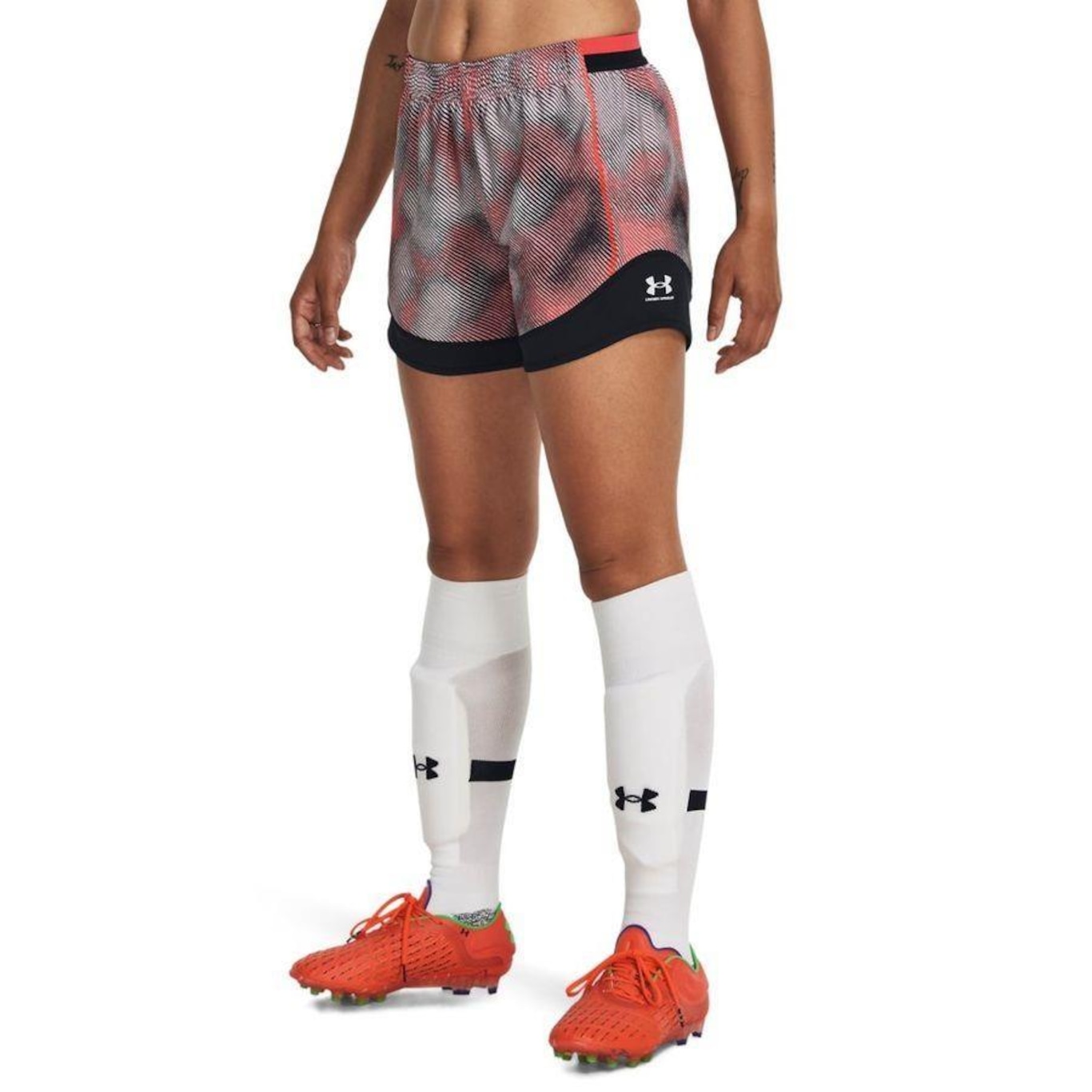 Shorts de Treino Under Armour Challenger Pro - Feminino - Foto 4