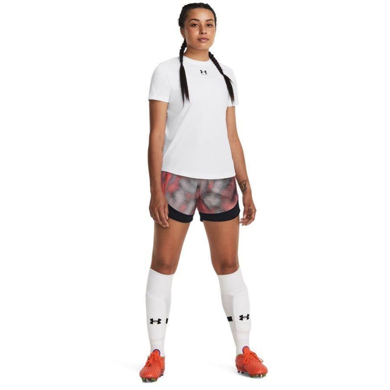 Shorts de Treino Under Armour Challenger Pro - Feminino - Foto 6