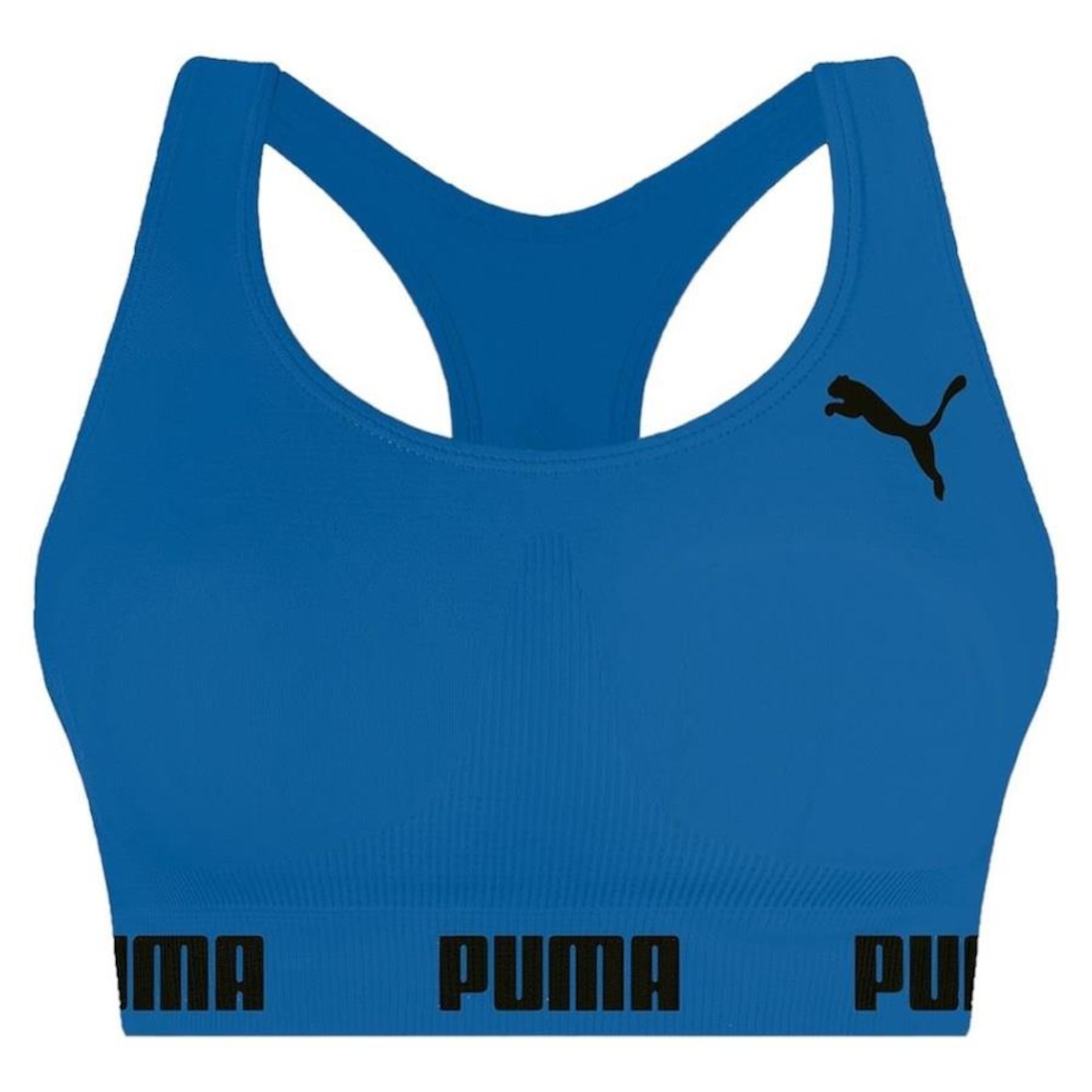 Top sem Bojo Puma Nadador sem Costura - Feminino - Foto 1