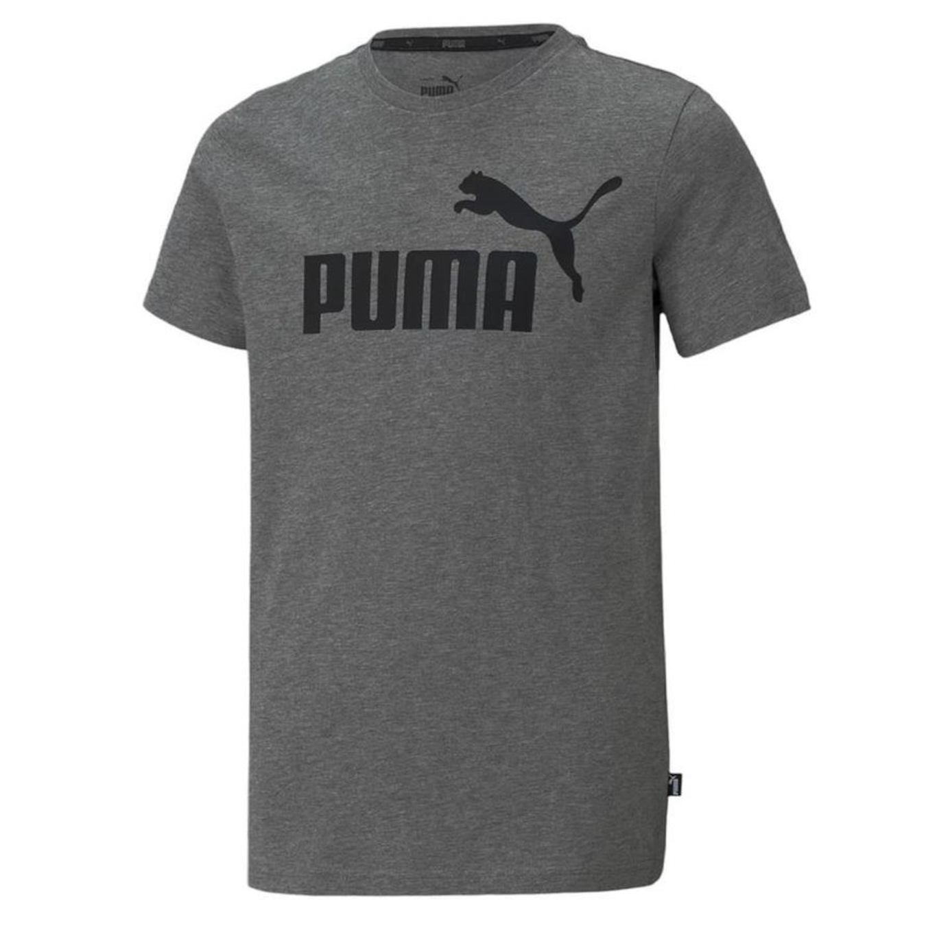 Camiseta Puma Essentials Logo - Infantil - Foto 1