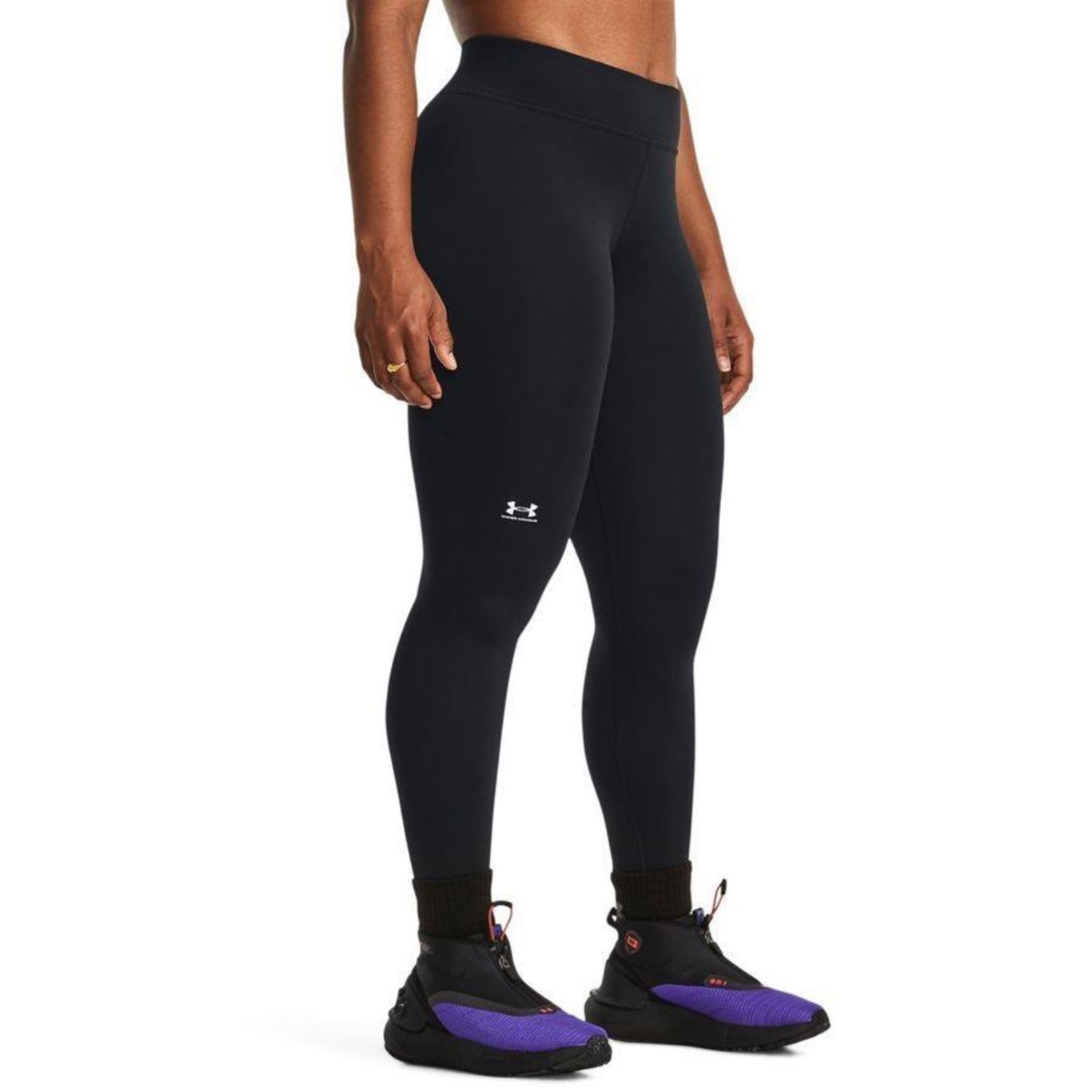 Calça Legging de Treino Under Armour Cg Authentics - Feminina - Foto 4