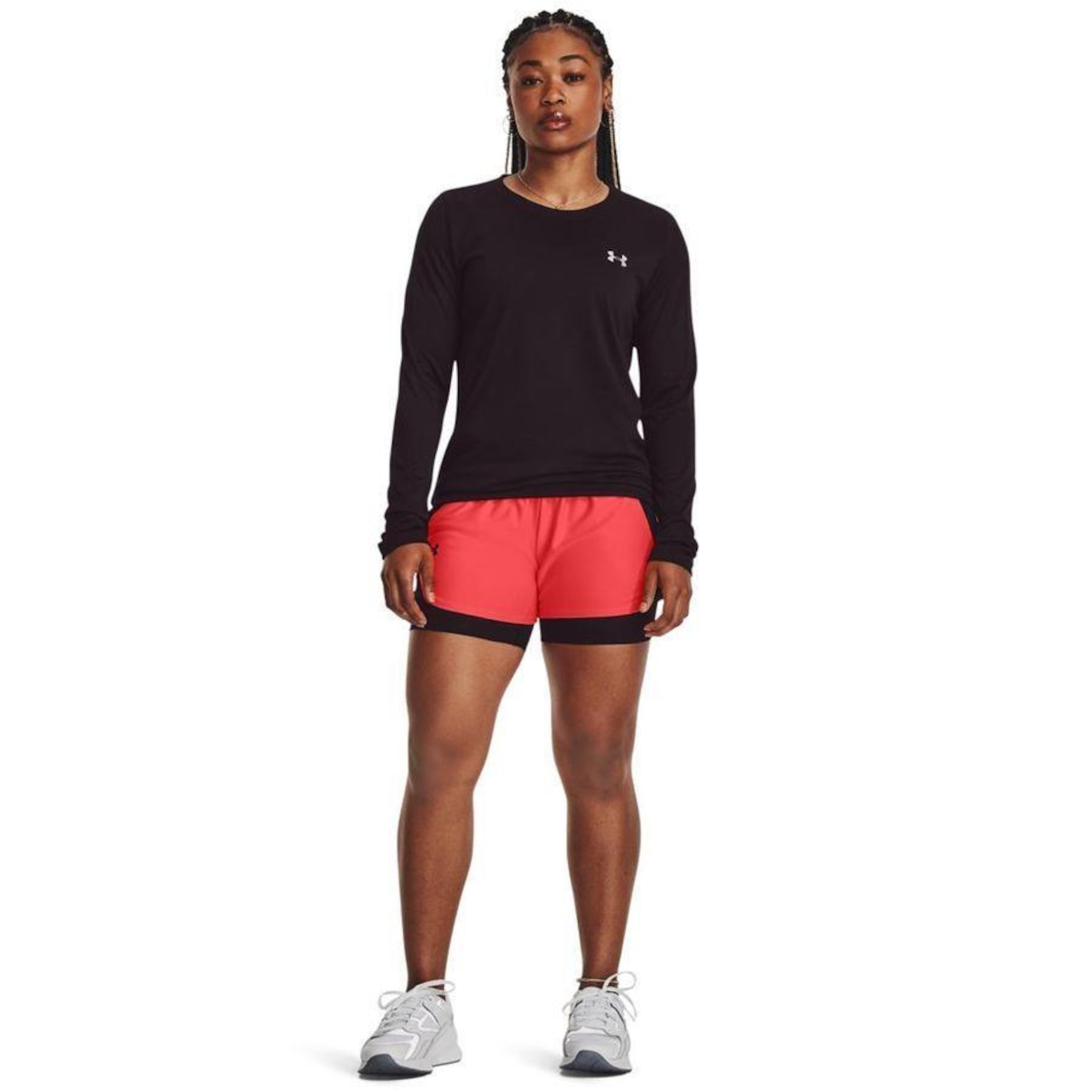 Shorts de Treino Under Armour Play Up 2 em 1 - Feminino - Foto 2