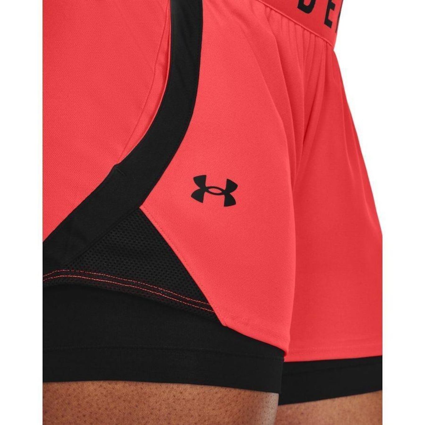 Shorts de Treino Under Armour Play Up 2 em 1 - Feminino - Foto 4