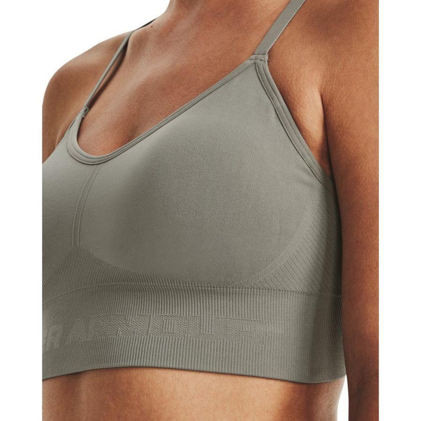 Top de Treino Under Armour Seamless Low - Feminino - Foto 5