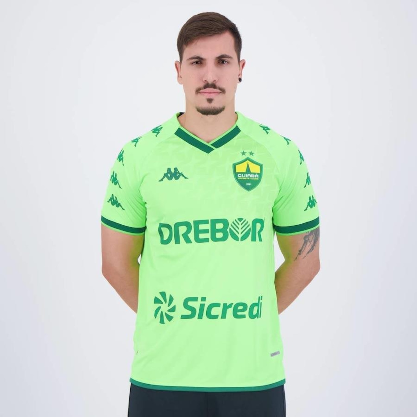 Camisa 1 de Goleiro do Cuiabá 2024 Kappa - Masculina - Foto 1