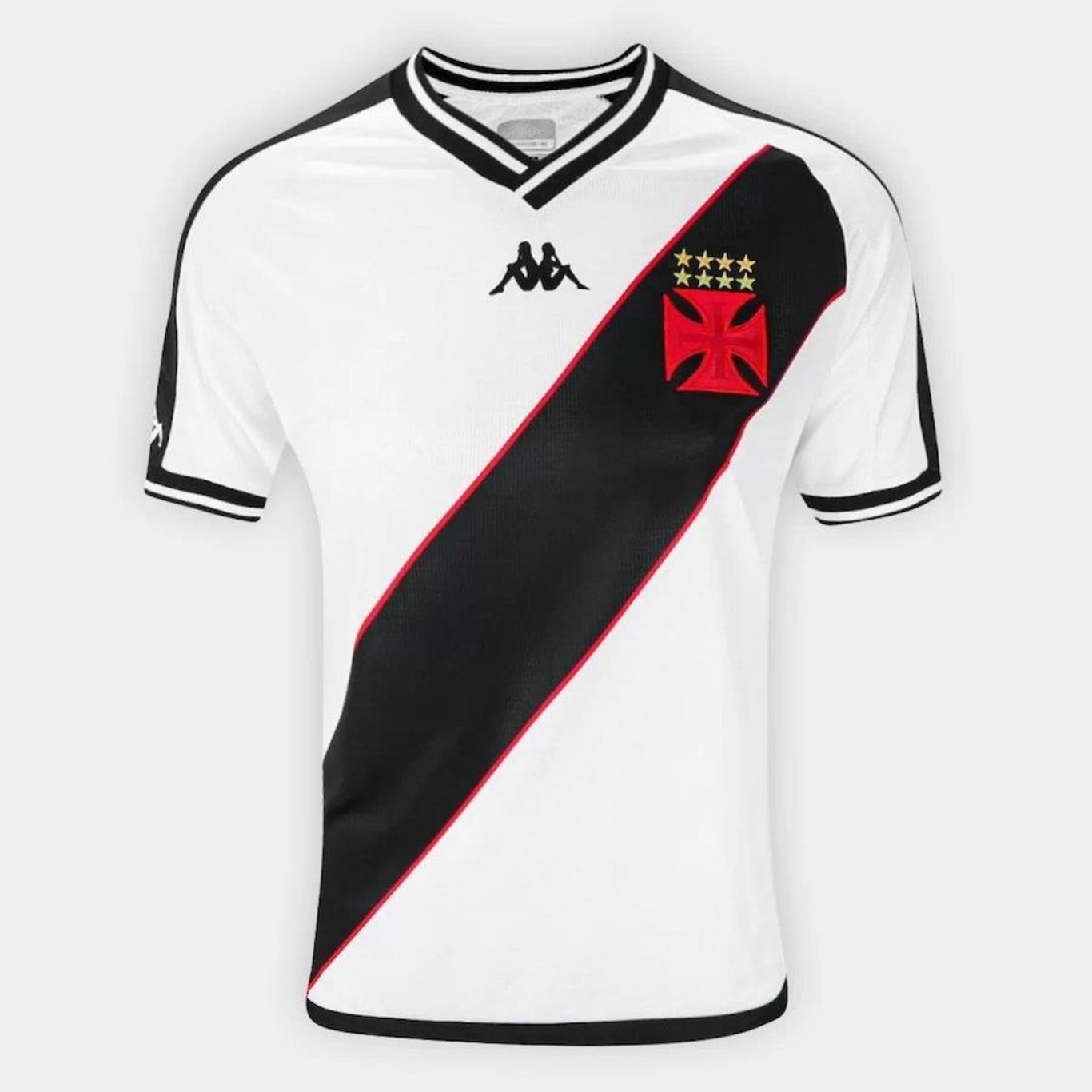 Camisa do Vasco da Gama II 24 Kappa Masculina Torcedor - Foto 1